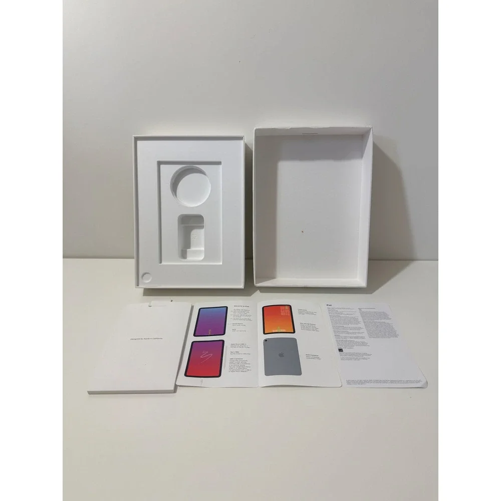 Original Empty Box for 2025 Apple iPad 11th Gen A16 Wi-Fi 128GB-Yellow, Box Only
